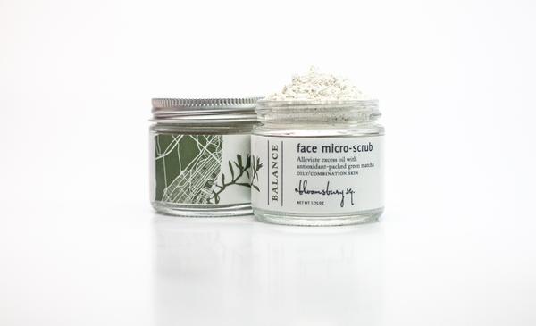 Balance Face Micro-scrub with Clarifying Matcha